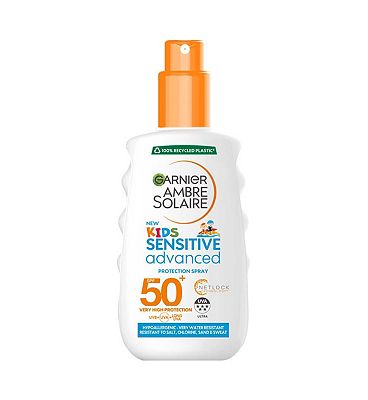 Garnier Ambre Solaire Kids Sensitive Advanced Very High Protection Spray SPF50 200ml