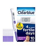Clearblue Advanced Digital Ovulation Test Kit - 10 tests