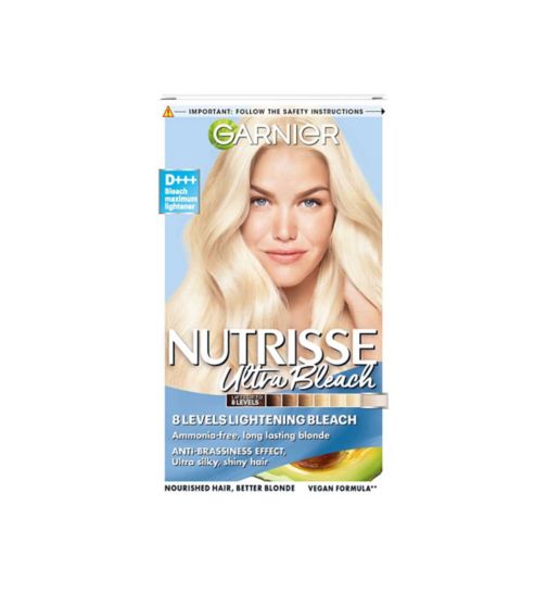 Garnier Nutrisse Ultra Blonde D+++ Bleach Maximum Lightener Permanent Hair Dye