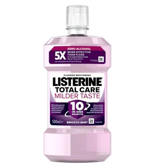 LISTERINE® Total Care Milder Taste Mouthwash 500ml