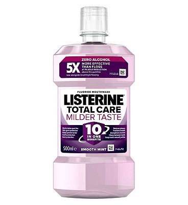 Listerine Mouthwash Zero T Care 500ml