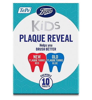 Boots Kids Plaque Reveal Tablets