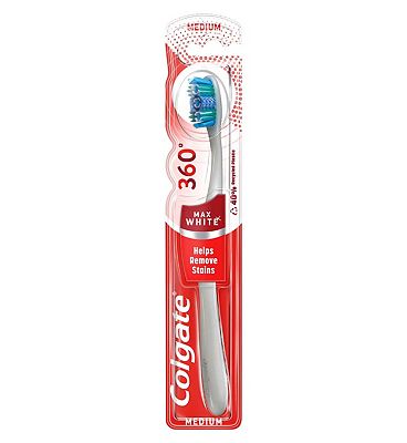 Click to view product details and reviews for Colgate 360 Max White One Medium Toothbrush.