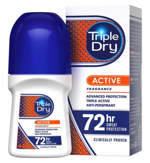 Triple Dry Active Anti-Perspirant Roll On 50ml