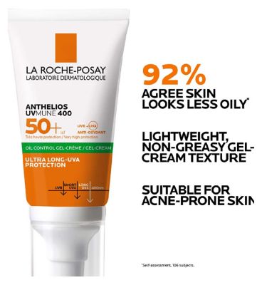 La Roche-Posay Anthelios UVMUNE 400 Oil Control Gel Cream SPF50+50ml<br/> (2)