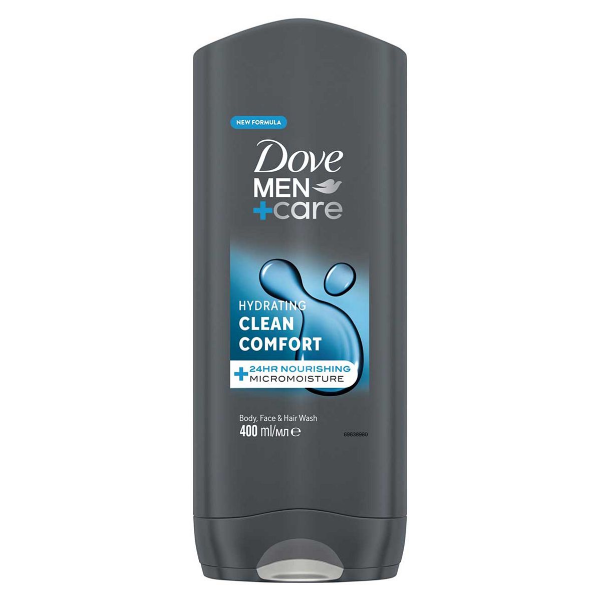 Dove Men+Care Body And Face Wash Clean Comfort 400ml