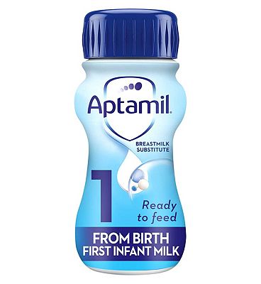 Aptamil 1 First Baby Milk Formula From Birth 200ml - Boots Ireland