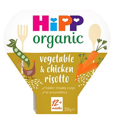 HiPP Organic Wholesome Vegetable & Chicken Risotto 1-3 Years 230g