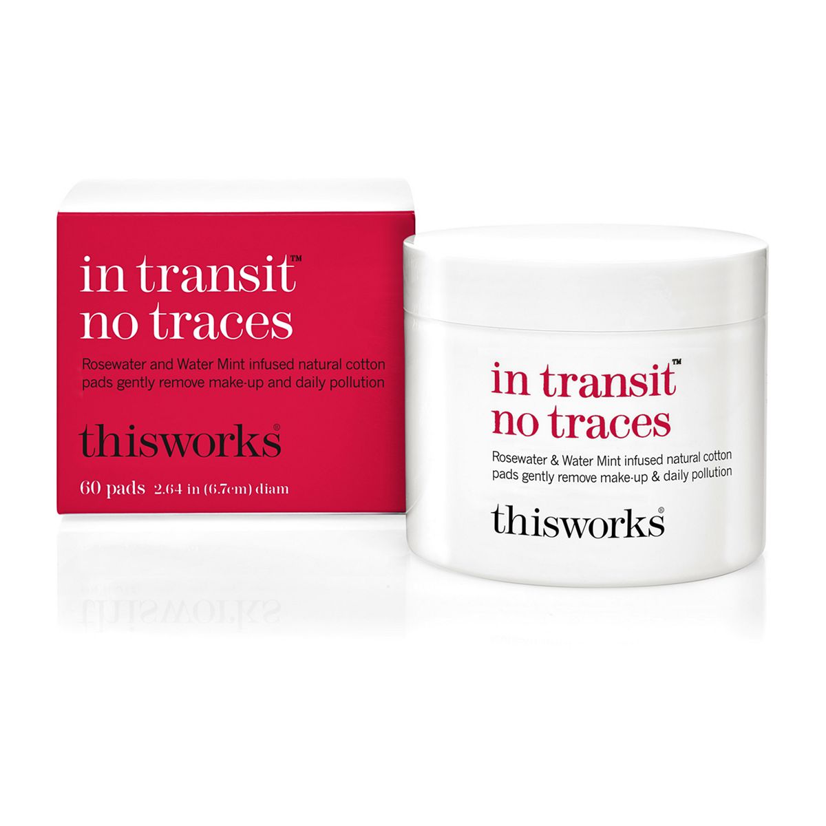 This Works In-Transit™ No Traces Make-Up Pads X60