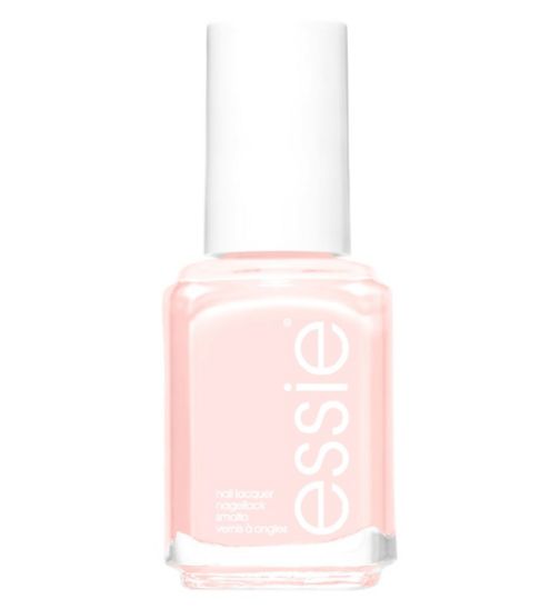 Essie Nail Polish 9 Vanity Fairest Sheer Pastel Pink Shimmer Colour, Original High Shine and High Coverage Nail Polish 13.5 ml