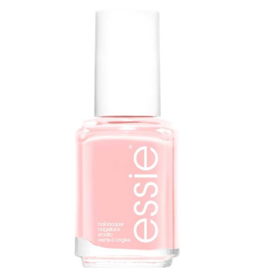 Essie Nail Polish 14 Fiji Creamy Pale Pastel Pink Colour, Original High Shine and High Coverage Nail Polish 13.5 ml