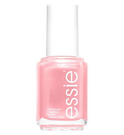 Essie Nail Polish 18 Pink Diamond Sparkle Shimmer Pink Colour, Original High Shine and High Coverage Nail Polish 13.5 ml