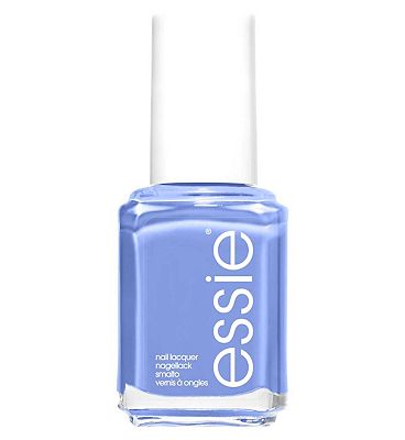 Essie Nail Polish 219 Bikini So Teeny Cornflower Blue Colour, Original High Shine and High Coverage 