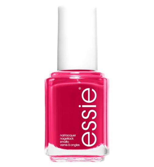 Essie Nail Polish 30 Bachelorette Bash Creamy Fuchsia Red Pink Colour, Original High Shine and High Coverage Nail Polish 13.5 ml