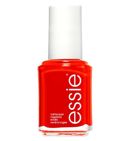 Essie Nail Polish 64 Fifth Avenue Red Orange Creamy Colour, Original High Shine and High Coverage Nail Polish 13.5 ml