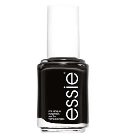 Essie Nail Polish 88 Licorice Dark Deep Black Colour, Original High Shine and High Coverage Nail Polish 13.5 ml