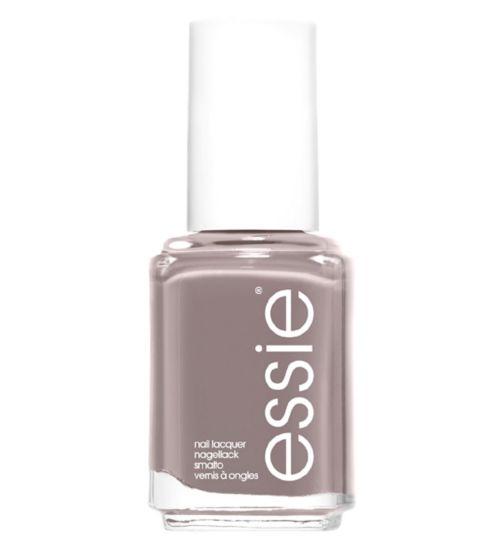 Essie Nail Polish 77 Chinchilly Granite Grey Colour, Original High Shine and High Coverage Nail Polish 13.5 ml