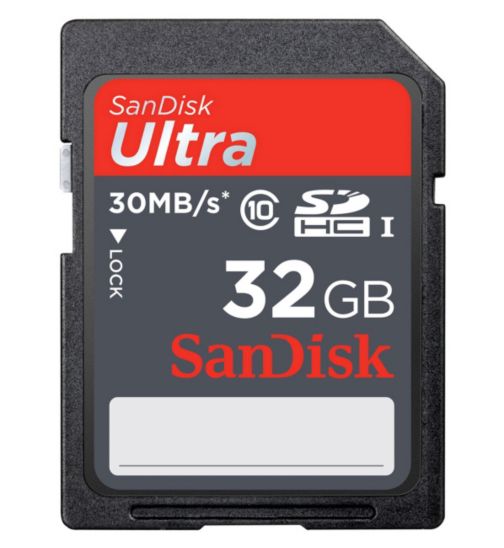 SanDisk 32GB Ultra SD Memory Card