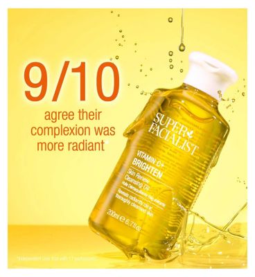 Superfacialist Vitamin C+ Skin Renew Cleansing Oil 200ml (5)