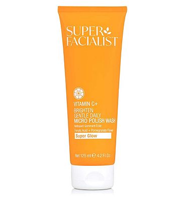 Superfacialist Vitamin C+ Gentle Daily Micro Polish Wash 125ml