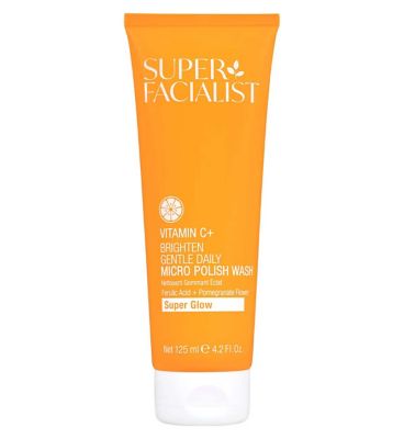 Super Facialist Vitamin C+ Brighten Gentle Daily Micro Polish Wash 125ml (7)