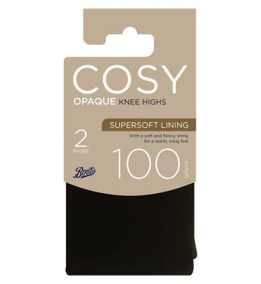 Boots Cosy Knee Highs Pair Pack Boots