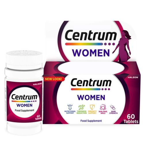Centrum Women Multivitamins and Minerals, 60 Tablets