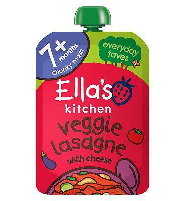 Ella's Kitchen Organic Veggie Lasagne Baby Food Pouch 7+ Months 130g
