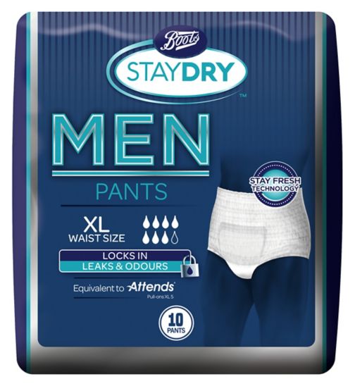 pants | incontinence | Boots Pharmaceuticals - Boots