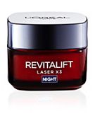 L'Oreal Paris Revitalift Laser Face Moisturiser Triple Action Anti-Ageing Night Cream 50ml
