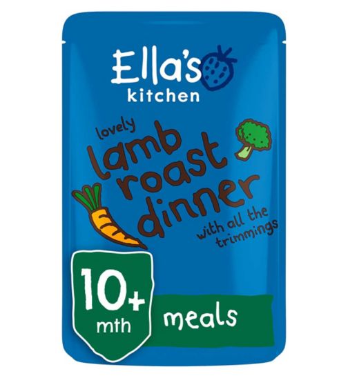 Ella's Kitchen Organic Lamb Roast Dinner with the Trimmings Pouch 10+ Mths 190g