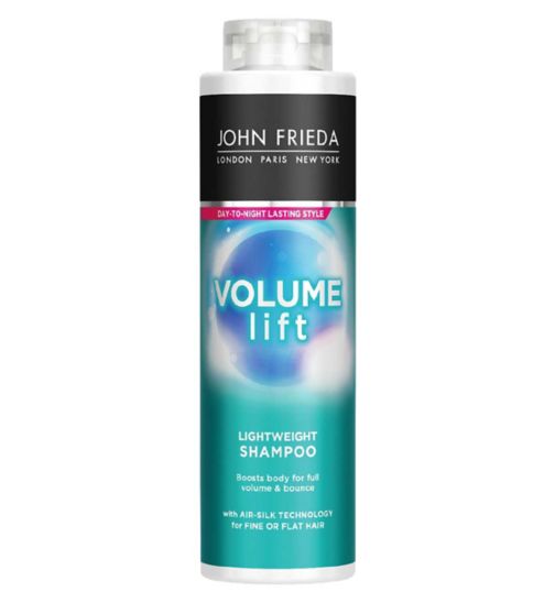 John Frieda Volume Lift Lightweight Shampoo 500ml for Fine, Flat Hair