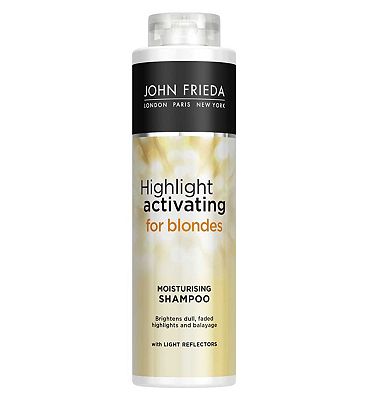 John Frieda Sheer Blonde Highlight Activating Moisturising Shampoo 500ml