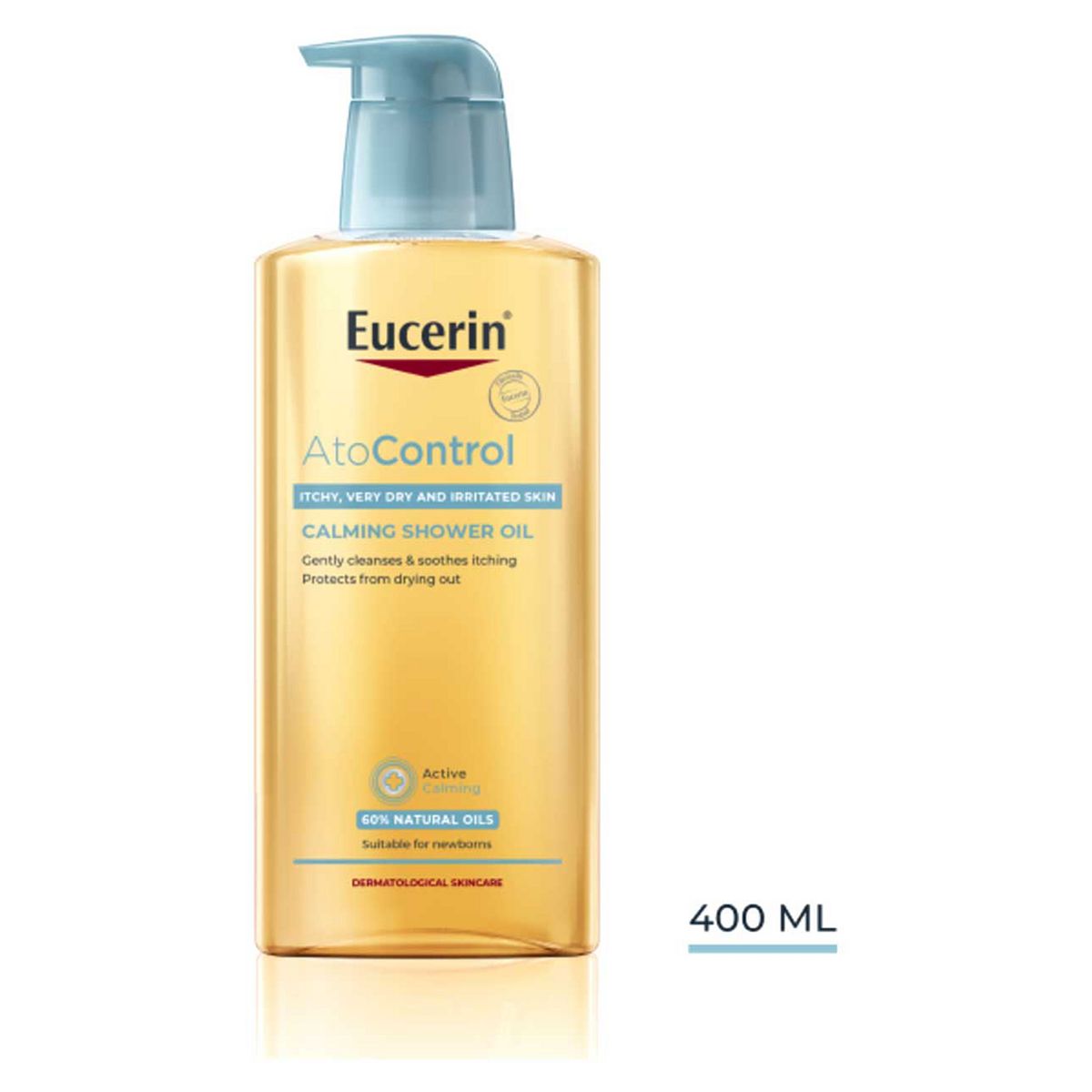 Eucerin Atocontrol Bath & Shower Oil For Dry Irritated Skin 400Ml