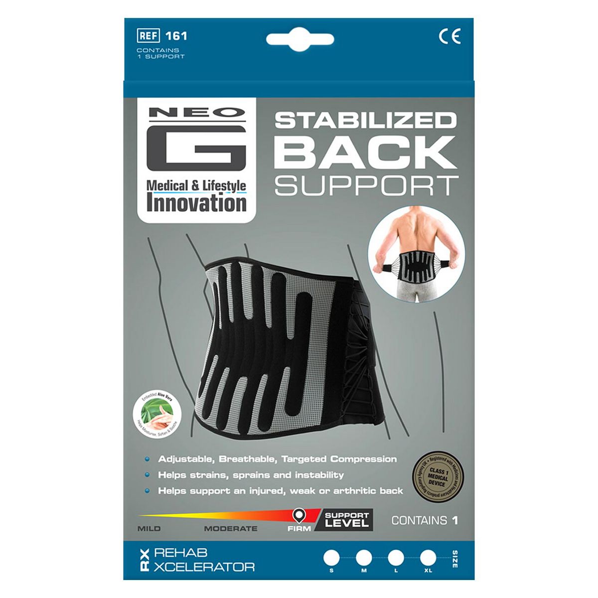 Neo G Rx Stabilized Back Brace - Large