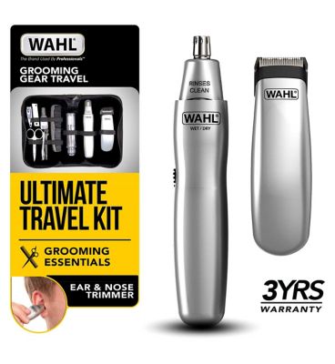 wahl grooming gear travel kit