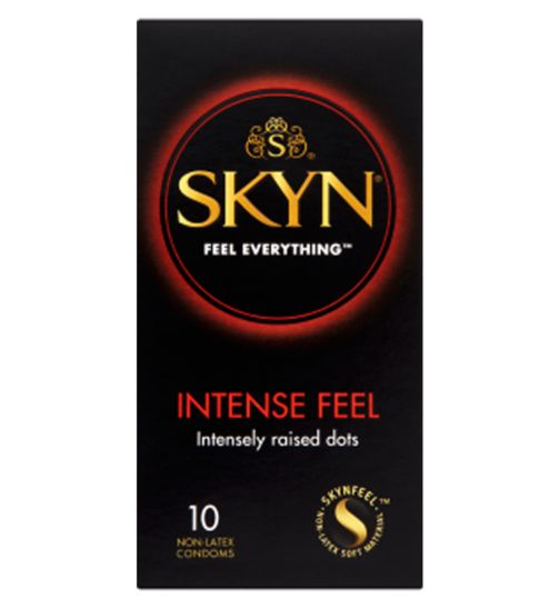 Mates SKYN Intense Feel Condoms (Non-Latex) - 10 Pack