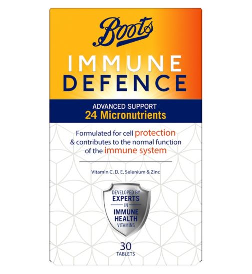 Boots Immune Defence Advanced Support | 30 Tablets - Boots