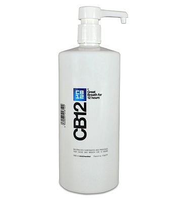 Click to view product details and reviews for Cb12 Mint Menthol Mouthwash 1ltr.