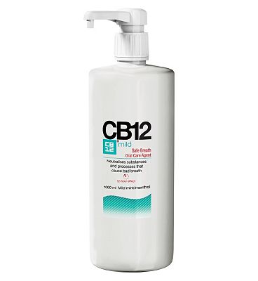 Click to view product details and reviews for Cb12 Mild Mint Menthol Mouthwash 1ltr.