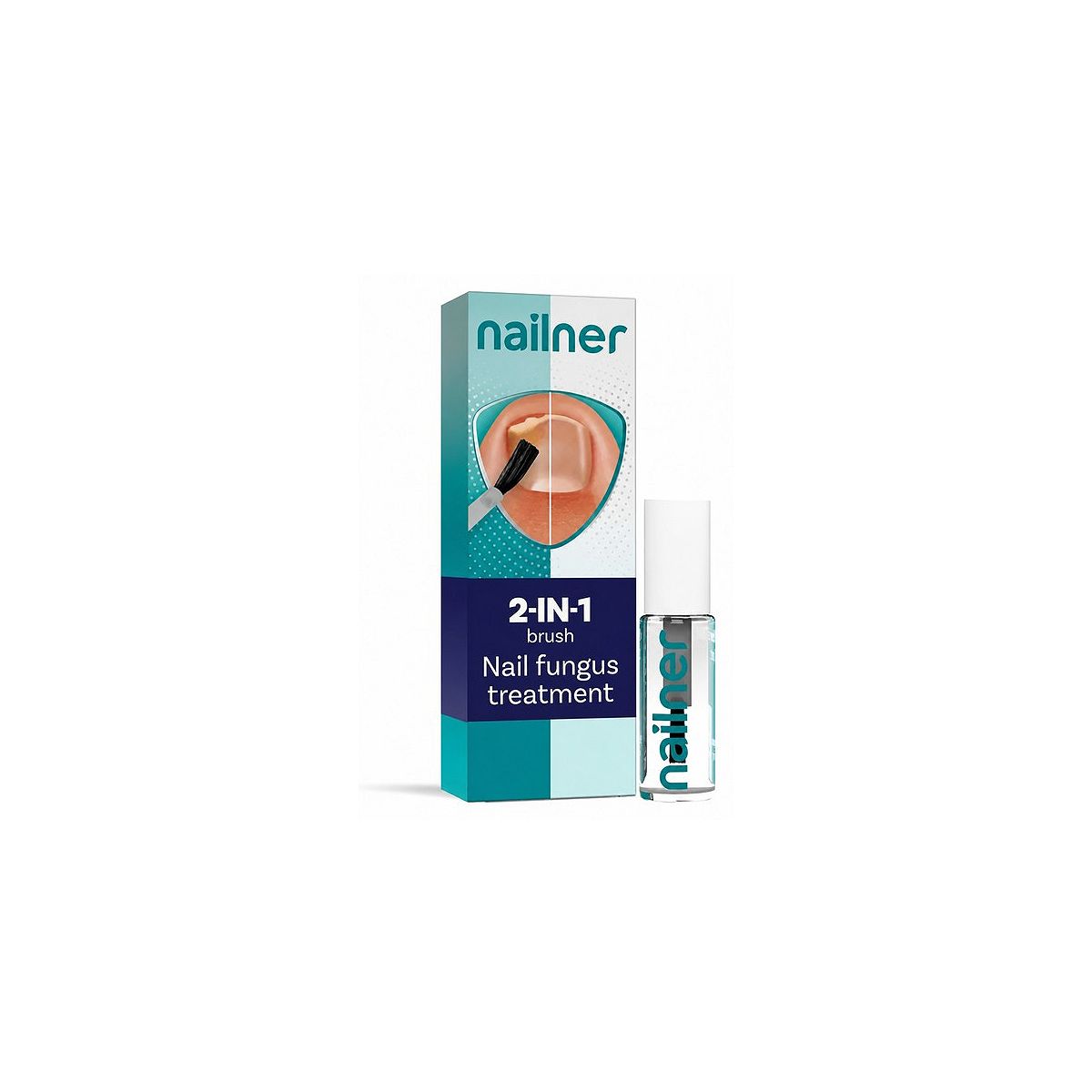 Nailner 2 In 1 Fungal Nail Treatment Brush - 5ml