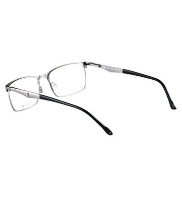 Police V8726 Men's Glasses - Silver image number 4