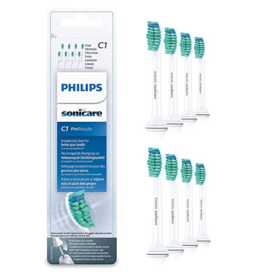 Philips Sonicare Pro Results HX6018/07 Toothbrush Heads 8 pack