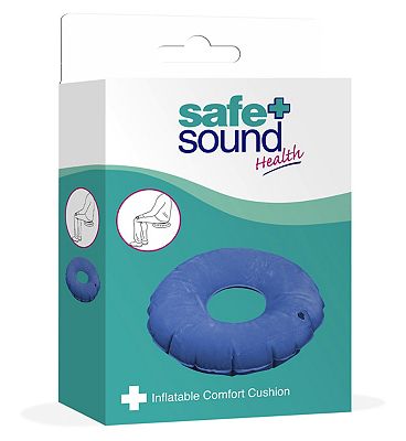 RELIEVVE Donut Pillow Pain Relief Cushion Tailbone Pillow for Hemmoroid  Treatment, Prostate, Bed Sores, Pregnancy, Post Natal & More. Ultra Comfort