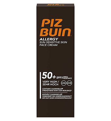 PIZ BUIN Allergy Sun Sensitive Face Cream SPF50+ 50ml