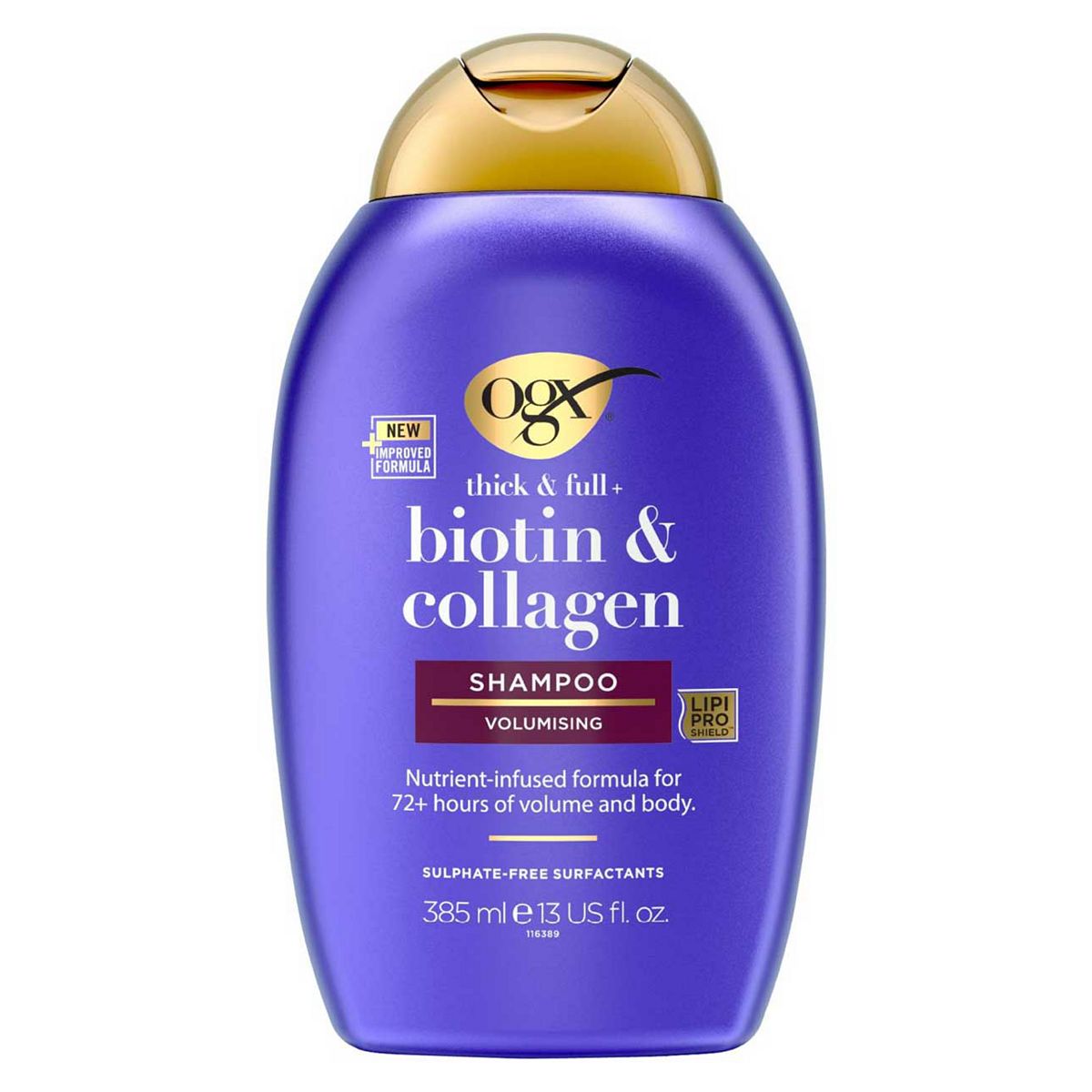 OGX Thick & Full+ Biotin Collagen Ph Balanced Shampoo 385ml