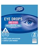 Boots Pharmaceuticals Preservative Free Dry Eyes Single Dose Eye Drops