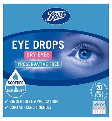 Boots Pharmaceuticals Dry Eyes Single Dose Eye Drops