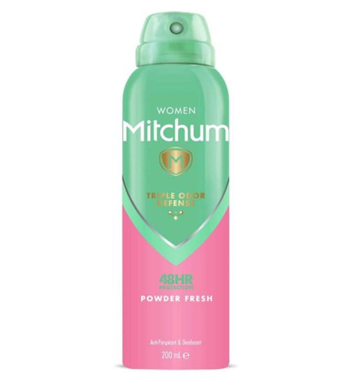 Mitchum Women Triple Odor Defense Powder Fresh 200ml
