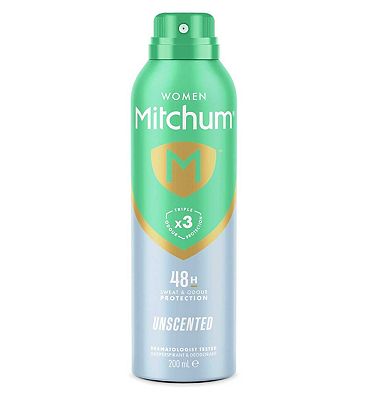 Mitchum Advanced Women 48hr Protection Unscented Anti-Perspirant & Deodorant 200ml